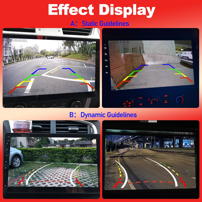 170° HD Waterproof Rear View Camera