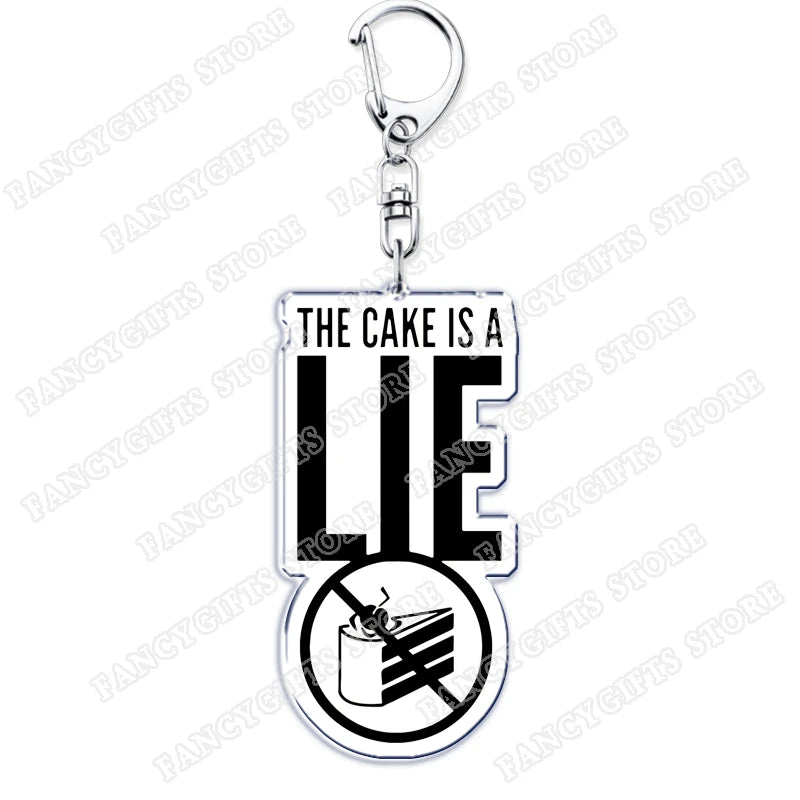 Gamer Science Lab Keyring