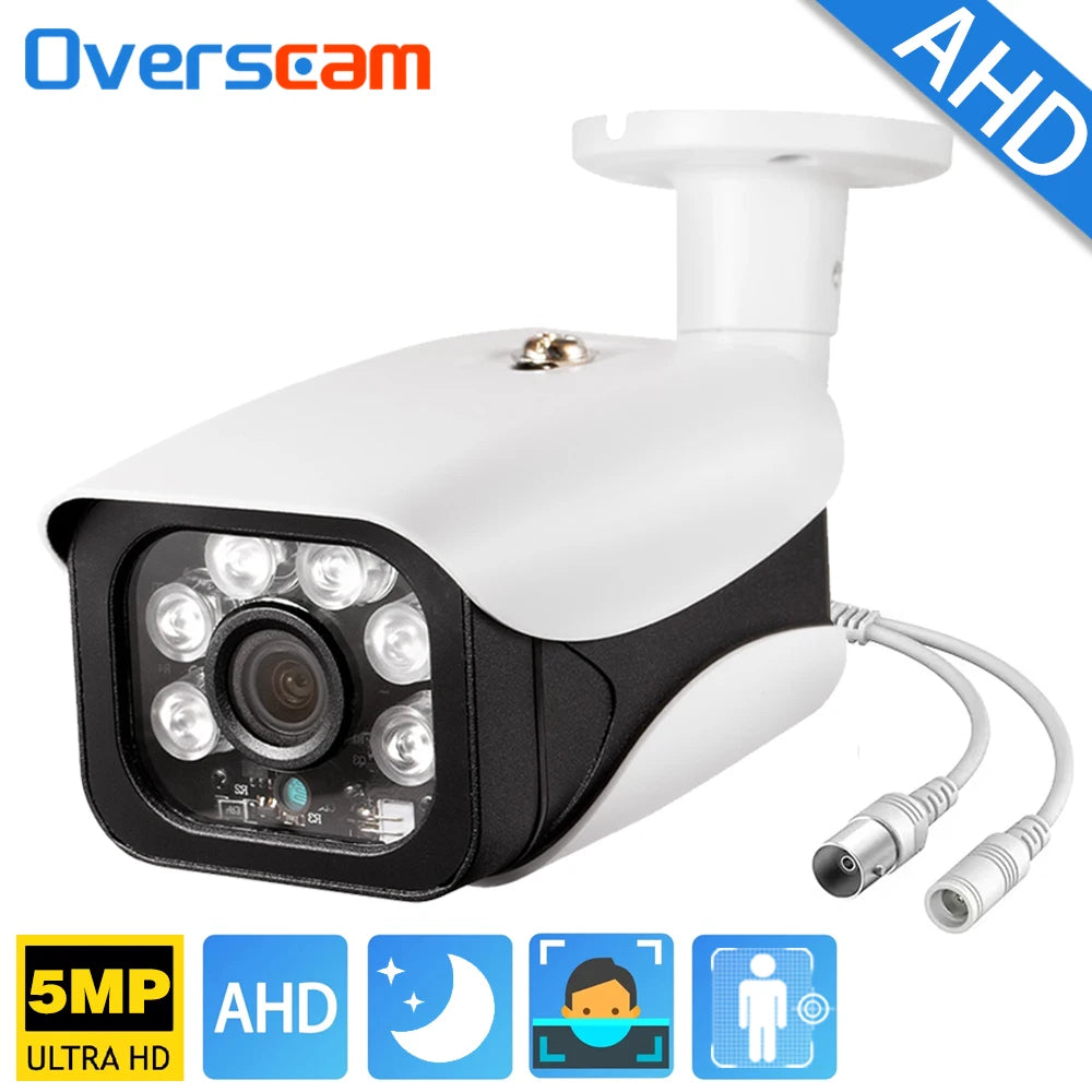 5MP Night Vision Outdoor Security Camera