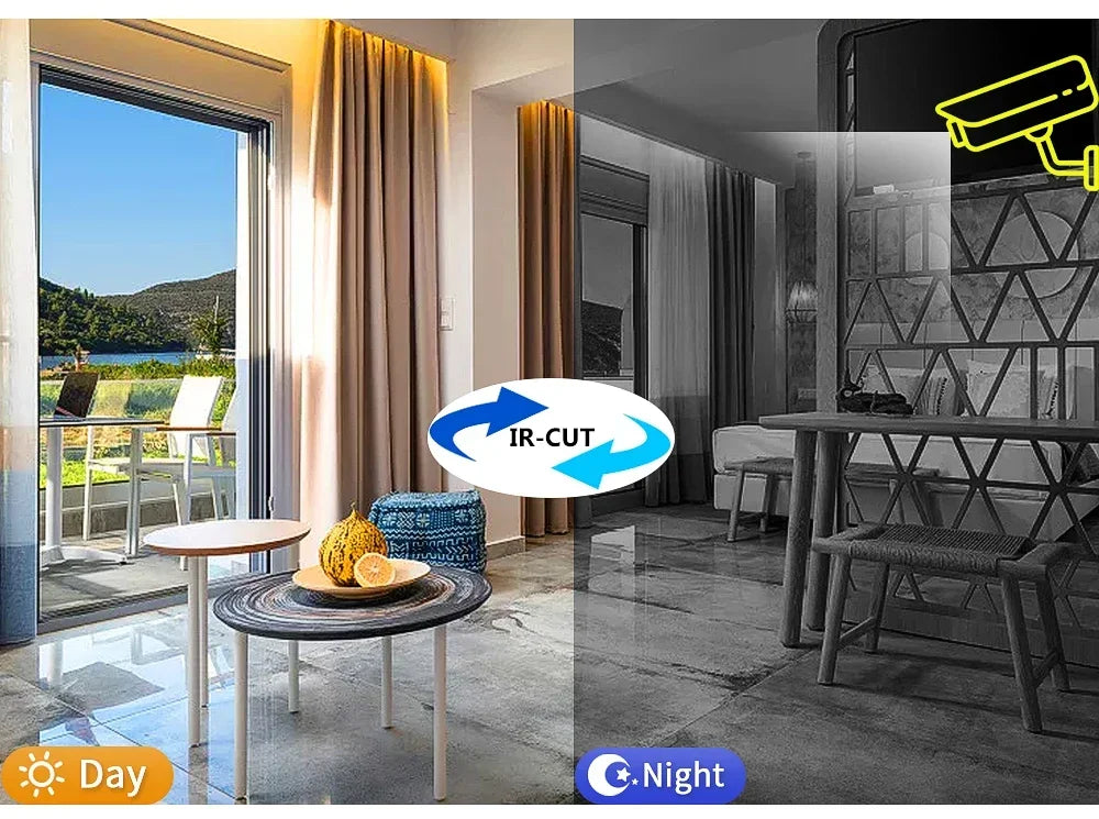 5MP Night Vision Outdoor Security Camera