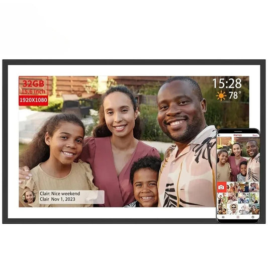 10.1 inch Wi-Fi digital photo frame with touch screen