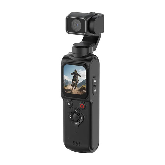 4K pocket gimbal camera with auto tracking