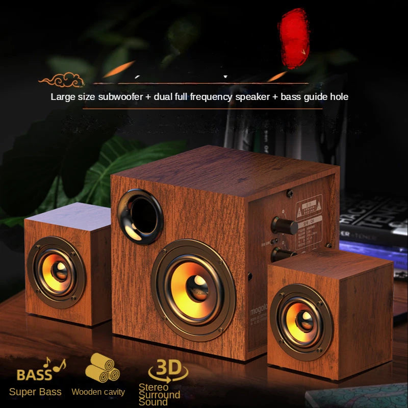 Wired Computer Speaker & Subwoofer Set