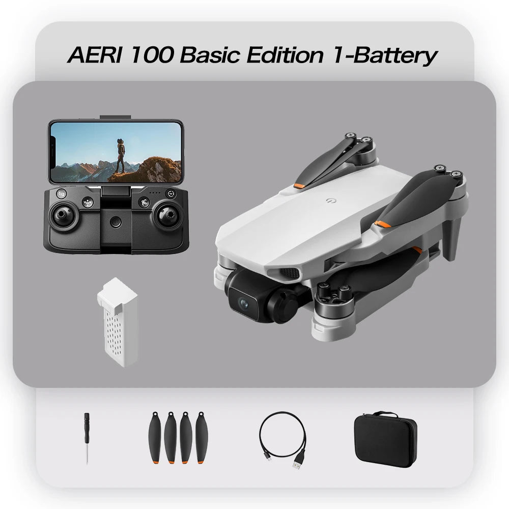 Mini brushless drone with VR headset and carry case, view 7