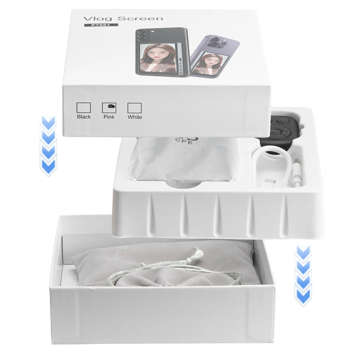 Magnetic Wireless Selfie Screen