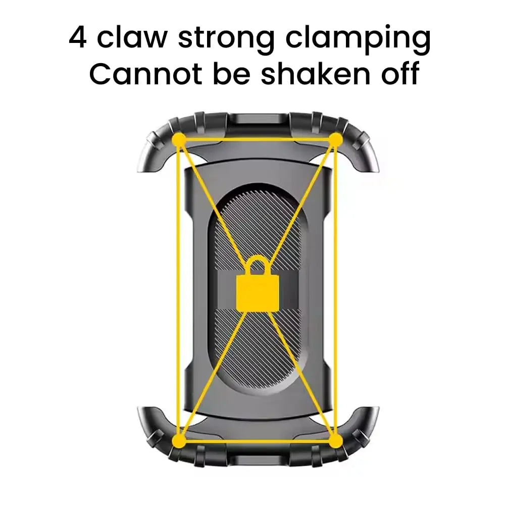 Rotating Non-Slip Bike Phone Mount