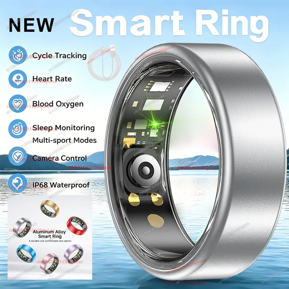 R10 Smart Health Ring with Charging Case