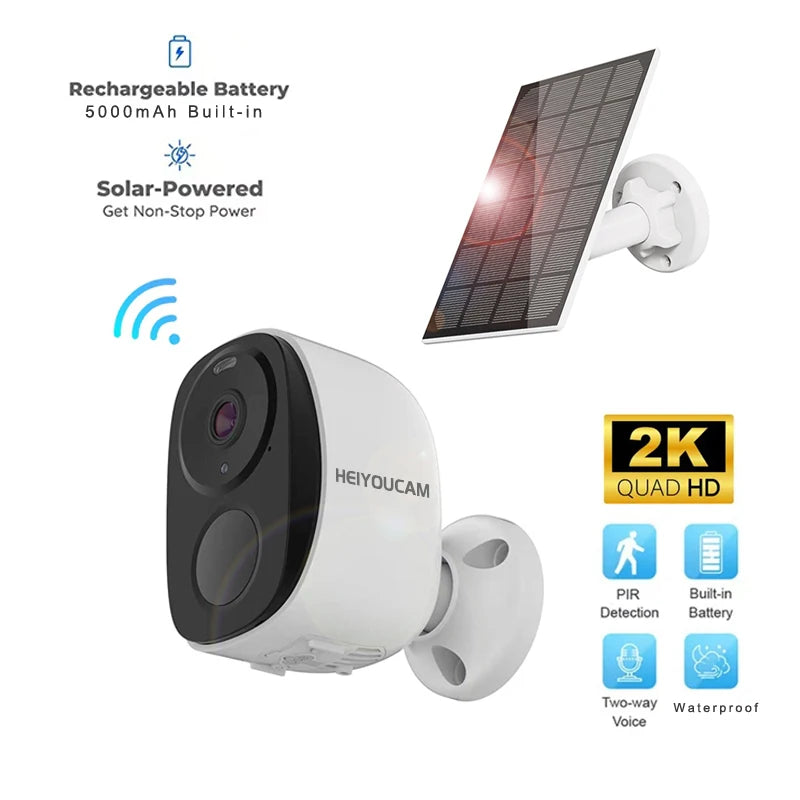 2K Wireless Outdoor Security Camera