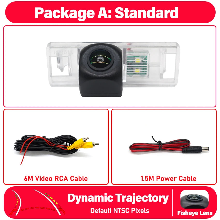 170° HD Waterproof Rear View Camera