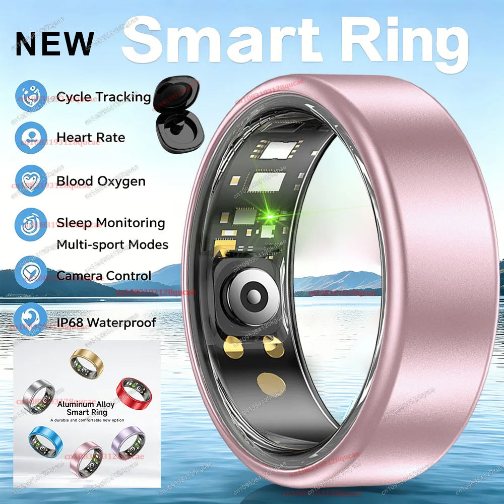 R10 Smart Health Ring with Charging Case