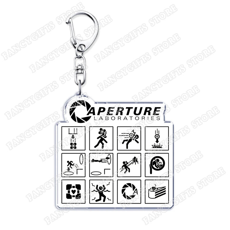 Gamer Science Lab Keyring