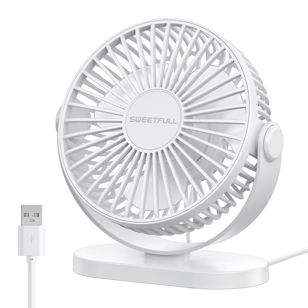 Portable Silent USB Desk Fan