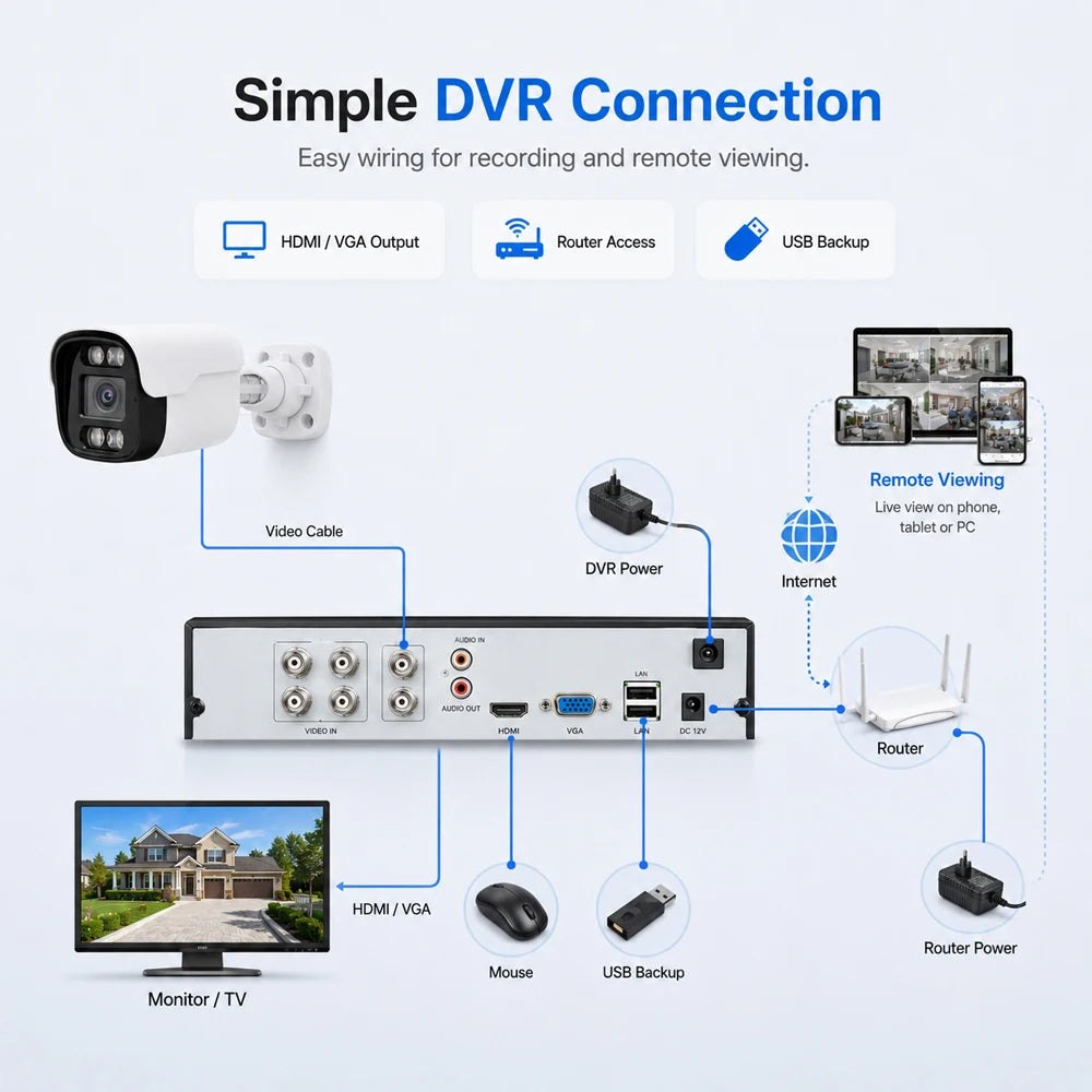 8MP 4K Smart Detection Security Camera