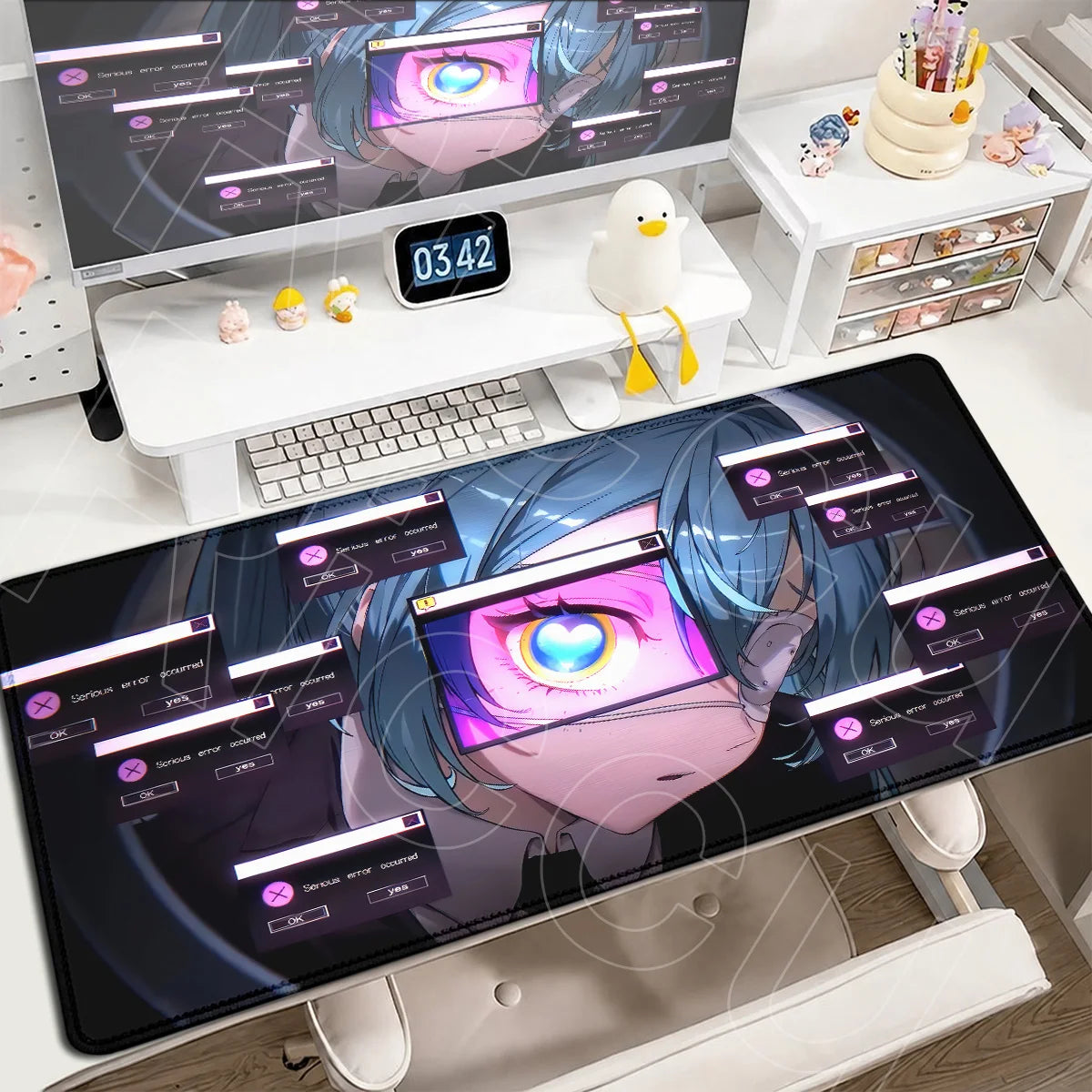 Kawaii Anime Non-Slip Gaming Mouse Pad