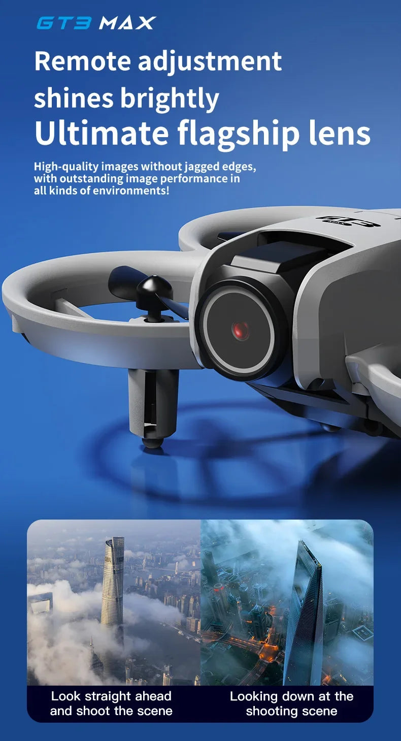 Mini Camera Drone with Optional Screen Remote