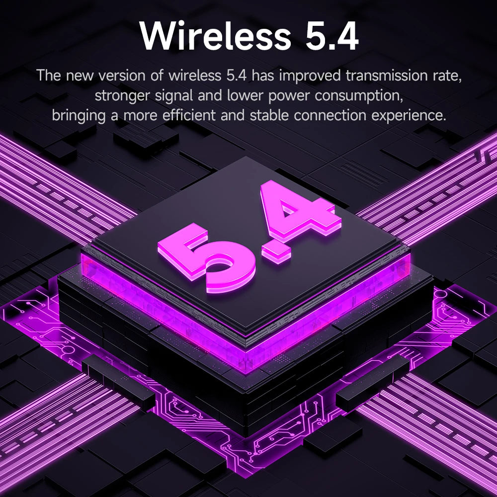 Wireless Earbuds with HD Touchscreen Charging Case