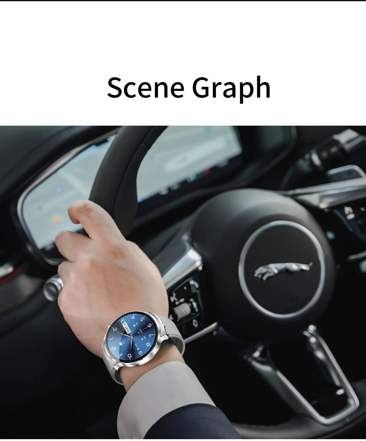 Smart Watch with Built-in Wireless Earbuds