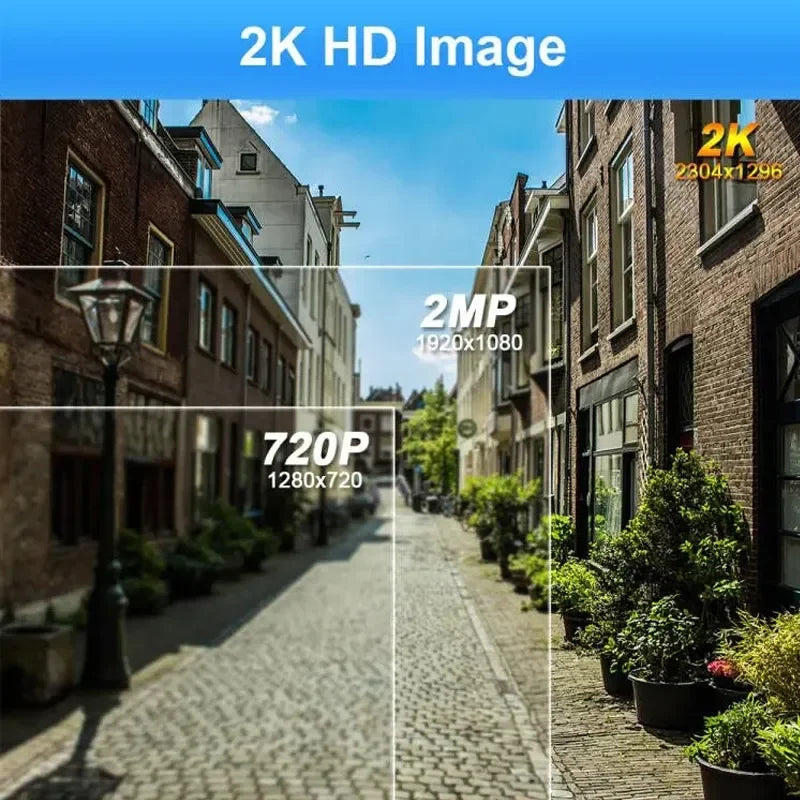 2K Wireless Outdoor Security Camera