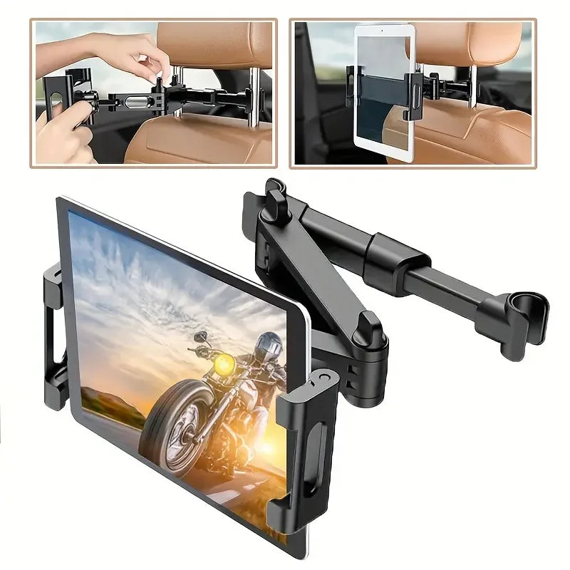 Car Headrest Tablet Holder
