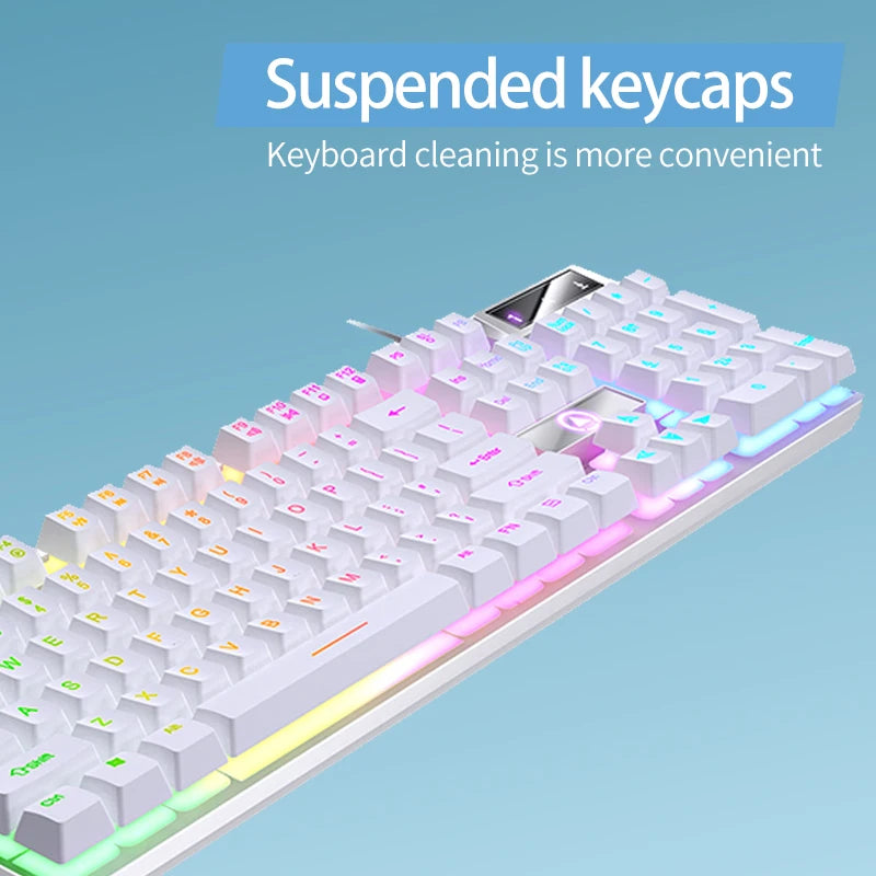 Backlit Wired Keyboard & Mouse Combo