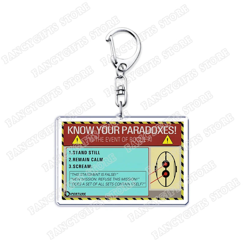 Gamer Science Lab Keyring