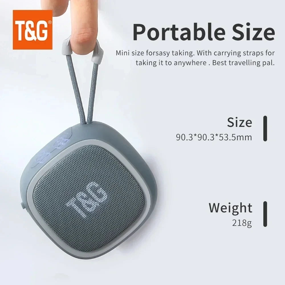 Mini Waterproof Bluetooth Speaker with FM Radio