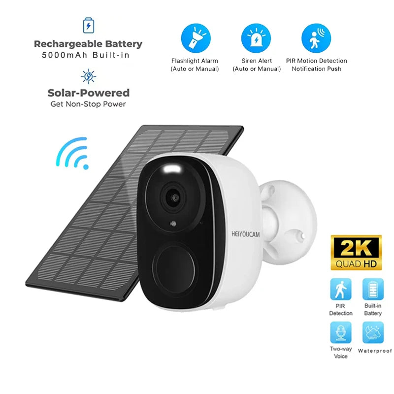 2K Wireless Outdoor Security Camera