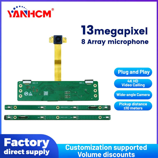 13MP 4K USB Conference Camera Module