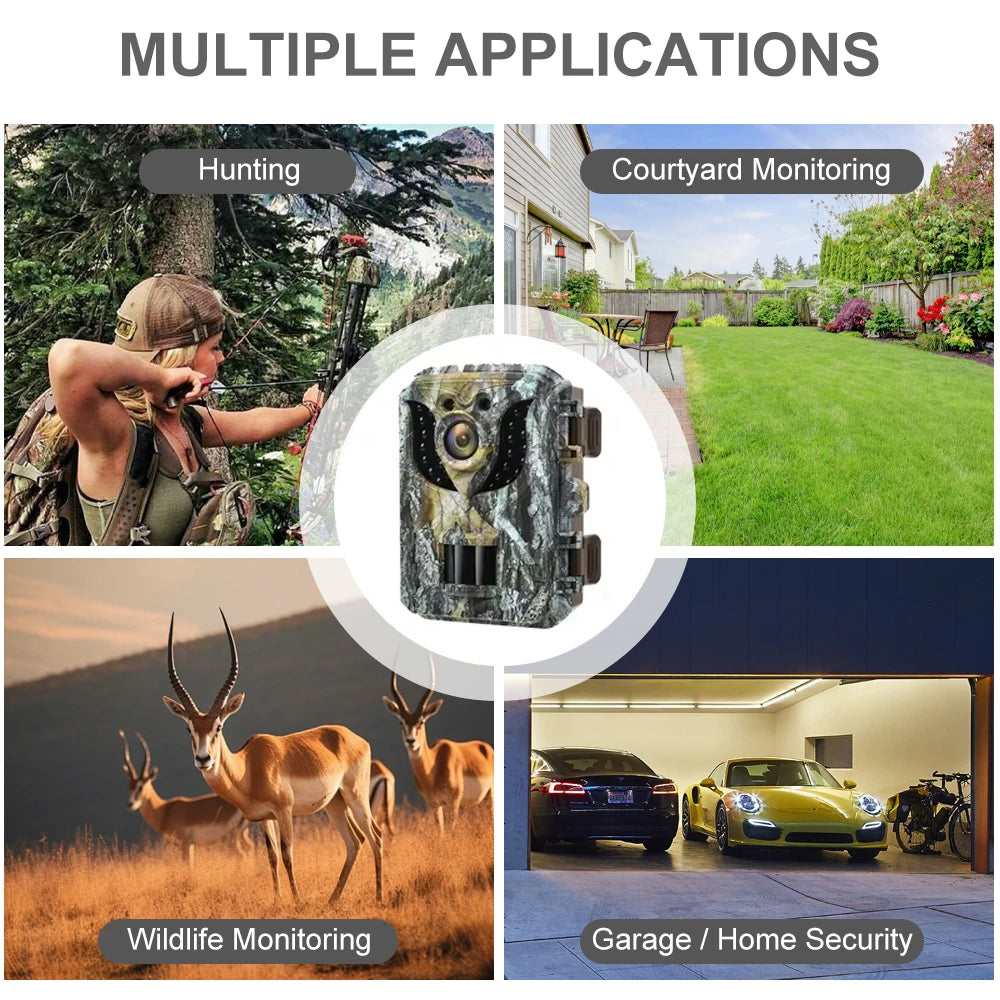 16MP Night Vision Trail Camera