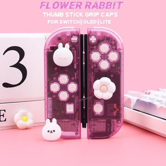 Cute Silicone Thumb Grip Caps 4-Pack