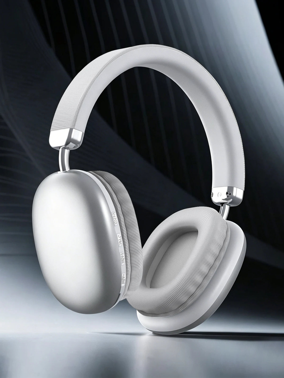 Wireless Over-Ear Headphones, Bluetooth 5.3 - Silver