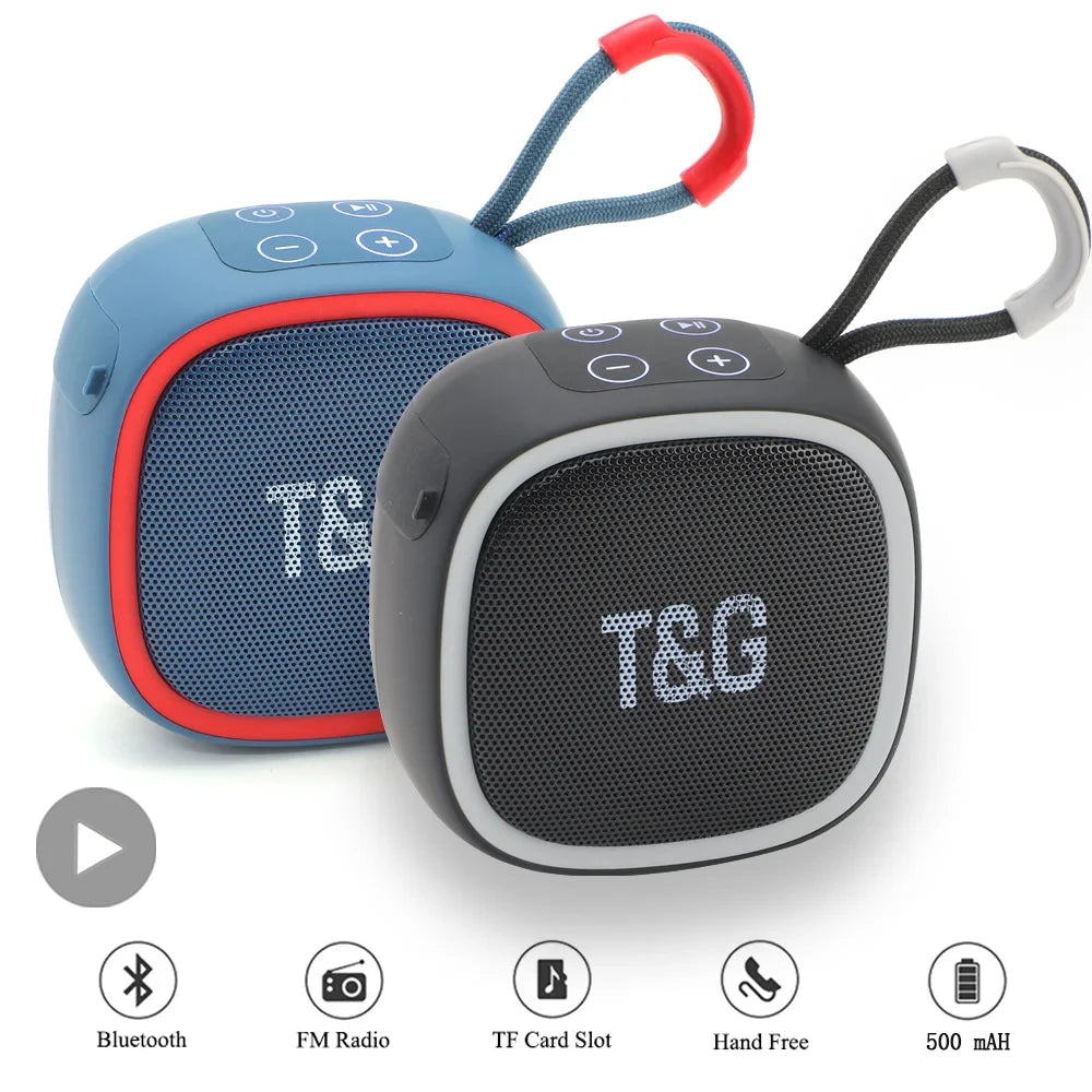 Mini Waterproof Bluetooth Speaker with FM Radio