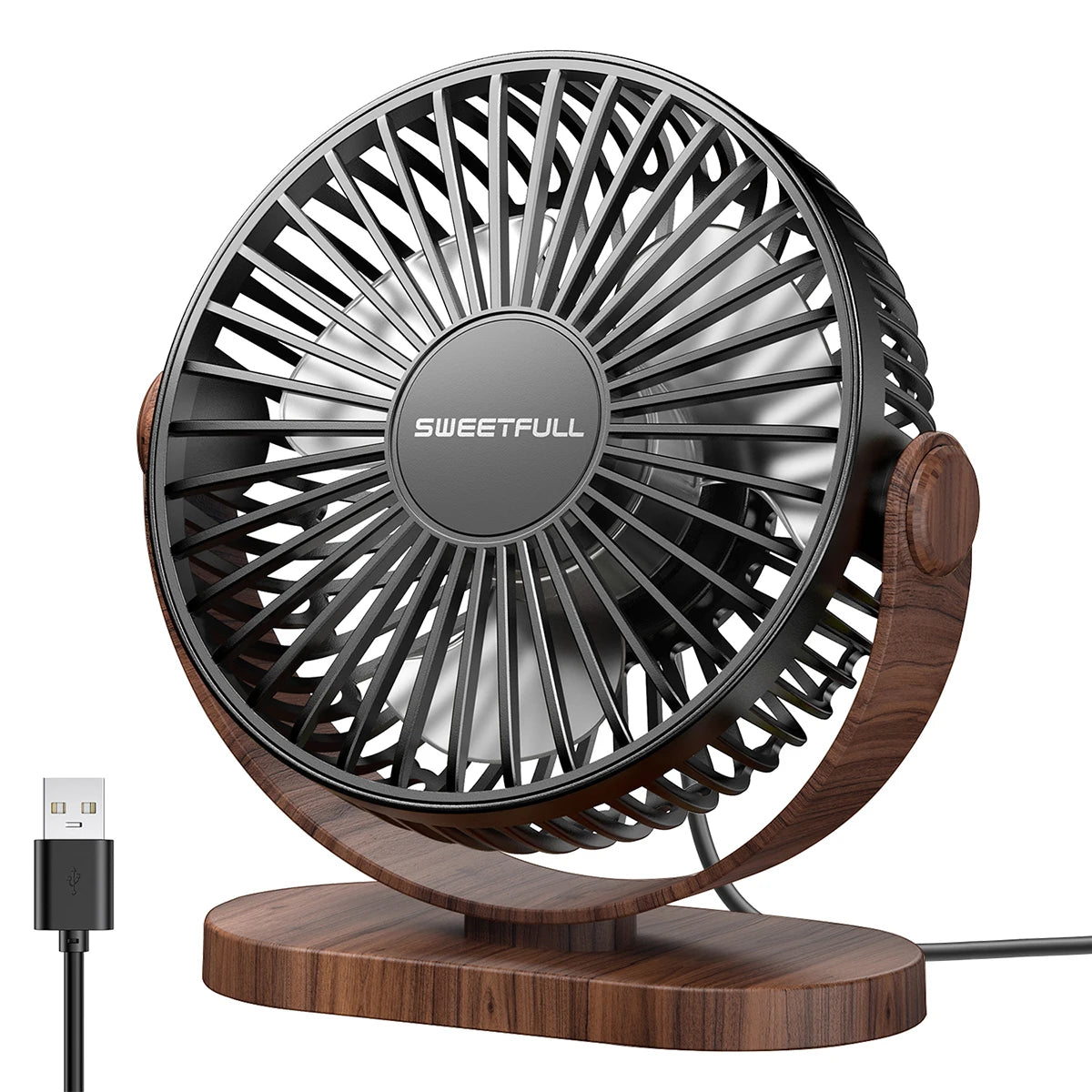 Portable Silent USB Desk Fan
