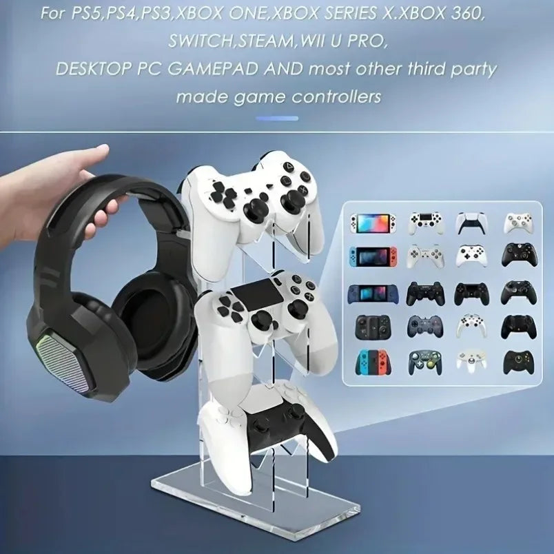 3-Tier Controller & Headset Stand