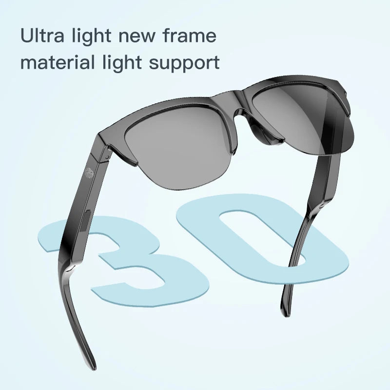 Wireless Sports Audio Sunglasses with Calls